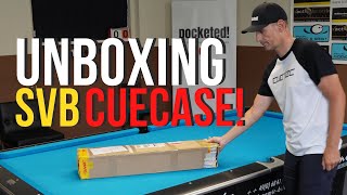 Unboxing and Review  Shane van Boening´s Cue case [upl. by Edorej]