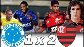 Ronaldo Fenômeno vs Marcelinho Carioca  Cruzeiro 1 x 2 Flamengo  Brasileiro 1993 [upl. by Philip]