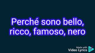 Non Pago Affitto  Bello figo  Karaoke [upl. by Weig]