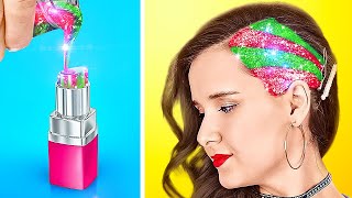 COOL HACKS TO BECOME POPULAR AT SCHOOL 💖 Girly Hacks To Shine Brightly by 123 GO [upl. by Laven]