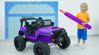 Chris turns painting into real toys [upl. by Nairrot]