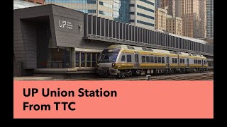 How to get to UP Express Union Station from the TTC [upl. by Oiciruam]