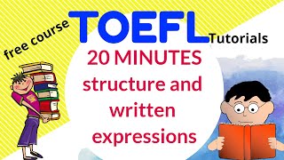 TOEFL structure and written expressions  toefl test tips and tricks [upl. by Meridith70]