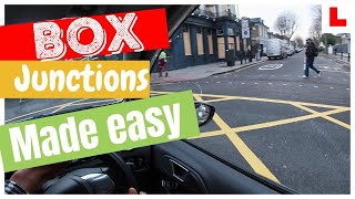 BOX JUNCTIONS UK How to use them and what to do if you go into one by accident [upl. by Merrick]