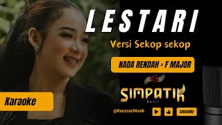 LESTARI  WAHYU F GIRI  LIRIK Nada Cewek  HQ Audio  KARAOKE [upl. by Vaas]