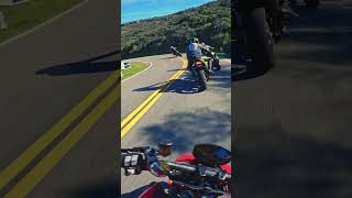 Ducati Streetfighter V2 Chasing Triumph Speed Triple 🤨 [upl. by Eloise]