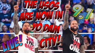 Wait I am NOT Dead The Usos are now back in yo city 91 One amp Done Ish [upl. by Lemhaj453]