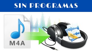 COMO CAMBIAR DE AUDIO MPEG4 M4A A MP3  SIN PROGRAMAS 2020 [upl. by Eeralih]