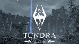 Tundra  Snowy Skyrim Music amp Ambience  Three Hours from Skyrims North [upl. by Odericus33]