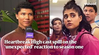 Heartbreak High cast on the ‘unexpected’ reaction to season one  Yahoo Australia [upl. by Lilac738]