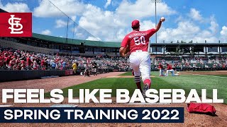 Spring Training 2022 Pregame in Jupiter  St Louis Cardinals [upl. by Shamus]