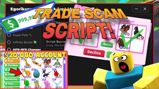 NEW Adopt Me Script  Trade Scam Script  Auto Farm Script New Update Adopt Me Script [upl. by Gaynor767]