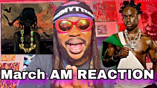 Rema  March Am FIRST REACTION [upl. by Ellessig]