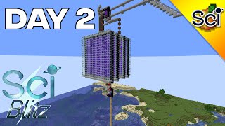 SciCraft Blitz Day 2 Crazy Raid And Shulker Farm [upl. by Gruber]