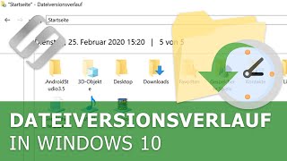 So aktivieren oder deaktivieren Sie den Dateiversionsverlauf in Windows 10 und 8 der Datensicherung [upl. by Aehr641]