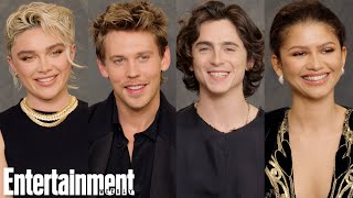 Timothée Chalamet Zendaya Austin Butler amp Florence Pugh on Dune Part 2  Entertainment Weekly [upl. by Alexander764]