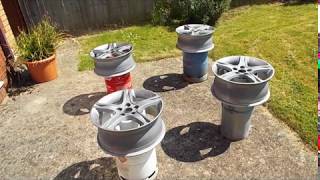 How to Refurbish Alloy Wheels The Easiest way [upl. by Alihet]