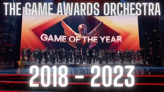 The Game Awards Orchestra GOTY Compilation  20182023 [upl. by Guss247]