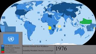 The Growth of the United Nations Every Year [upl. by Ybanrab184]