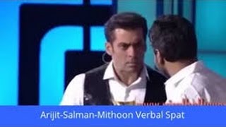 Salman khans biggest fight with Mithoon in awards show and Salman says Sorry to Mithoon [upl. by Remled]