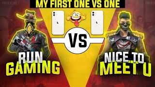 RunOutArun VS Nice2MeetU  1 vs 11 vs Realme Speed TestFree fire speed testRun Gaming [upl. by Harras701]