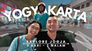 Itinerary Trip Jogja 3 Hari 2 Malam 🇮🇩 BANYAK JUGA YANG BISA DILIHAT [upl. by Naesed]