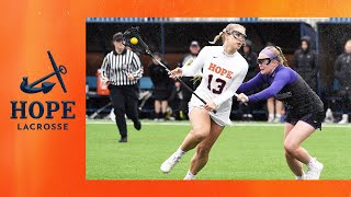 Hope vs Albion  Womens Lacrosse 41923  NCAA D3 Lacrosse  MIAA Lacrosse [upl. by Orfinger932]