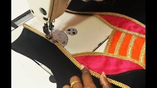 Beautiful Designer Blouse Cutting amp Stitching TAMIL [upl. by Animrelliug]