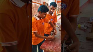 Pin type insulator bending electrician practical electrician [upl. by Lenuahs273]