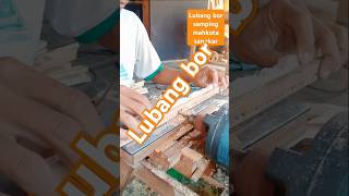 Samping mahkota sangkar videoshort sangkarburung wood woodworking [upl. by Daloris]