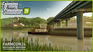 FARM SIM 25  WATER FOR BOATS  Farming Simulator 25 Gameplay [upl. by Norrab248]