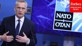 Sends A Very Clear Message To President Putin SecGen Stoltenberg Reacts To Sweden Joining NATO [upl. by Hola]