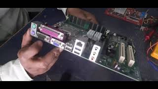 Computer Card Level Hardware Motherboard Described [upl. by Einyaj]