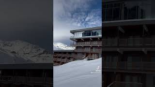 Opening à Tignes 🤍 montagnettes snow mountains tignes winter ski skiing neige [upl. by Foss]