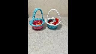 Tuto panier bonbonnière au crochet AlextitiaTutoCrochet [upl. by Hilda967]