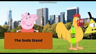 Peppa Pig sells soda while grounded [upl. by Ahsenyl]