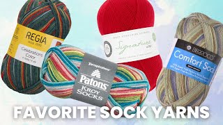 Your TOP 12 Sock Yarn Picks [upl. by Pelaga]