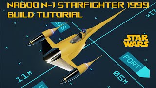 Naboo N1 Starfighter 1999 Build Manual  Starfield mod [upl. by Michaelina]