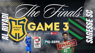 LIVE Post game 3 reaction Riyadi vs Sagesse [upl. by Aznofla245]