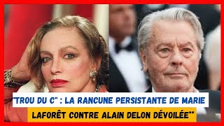 quotTrou du cquot  la rancune persistante de Marie Laforêt contre Alain Delon dévoilée [upl. by Martsen]