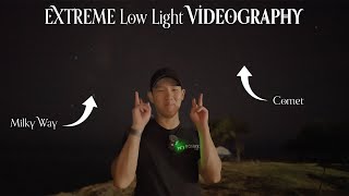 How I FILM my AstroVlogs  Extreme Low Light Videography w Sony ZVE1 [upl. by Tobey]