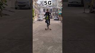 1G Vs 2G Vs 3G Vs 4G Vs 5G wheelie competition ♥️ [upl. by Suiddaht]