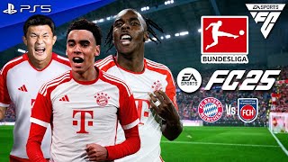 FC 25  Bayern Munich vs Heidenheim  Bundesliga 2024 Full Match ft Musiala Olise  PS5™ 4K60 [upl. by Bowlds238]