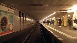 UBahn Berlin  U12 Führerstandsmitfahrt  Cab Ride Ruhleben  Warschauer Straße HkZug [upl. by Anitsirhk]