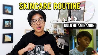 SKINCARE ROUTINE BULAN PUASA selamat tinggal kulit hitamku [upl. by Pietrek]