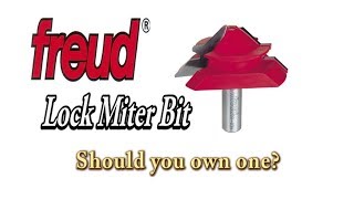 Should you own one  Freud Lock Miter Router Bit [upl. by Noorah219]