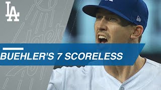 Buehler tosses 7 scoreless innings in Game 3 [upl. by Einwahr]