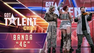 Banda quot4Gquot  Audiciones  Got Talent Chile 2024 [upl. by Aynod441]