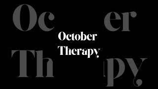 Are you connected with your breath 🖤 October Therapy [upl. by Ellecram194]