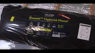 Pitched Roof insulation with Boost’R Hybrid ROOF [upl. by Islean339]